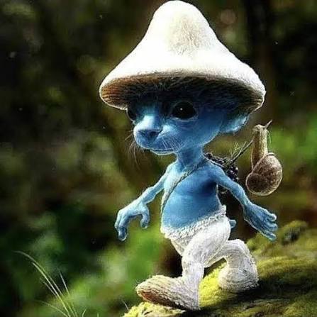 smurf cat